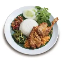 nasi bebek