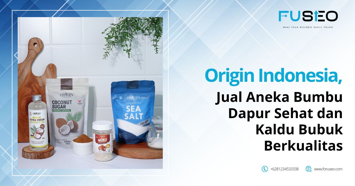 Origin Indonesia, Jual Aneka Bumbu Dapur Sehat Berkualitas