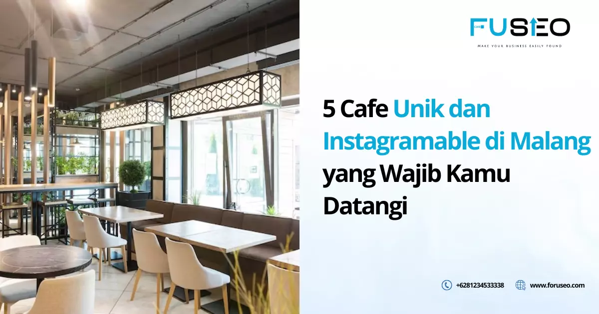 5 Cafe Unik dan Instagramable di Malang yang Wajib Kamu Datangi