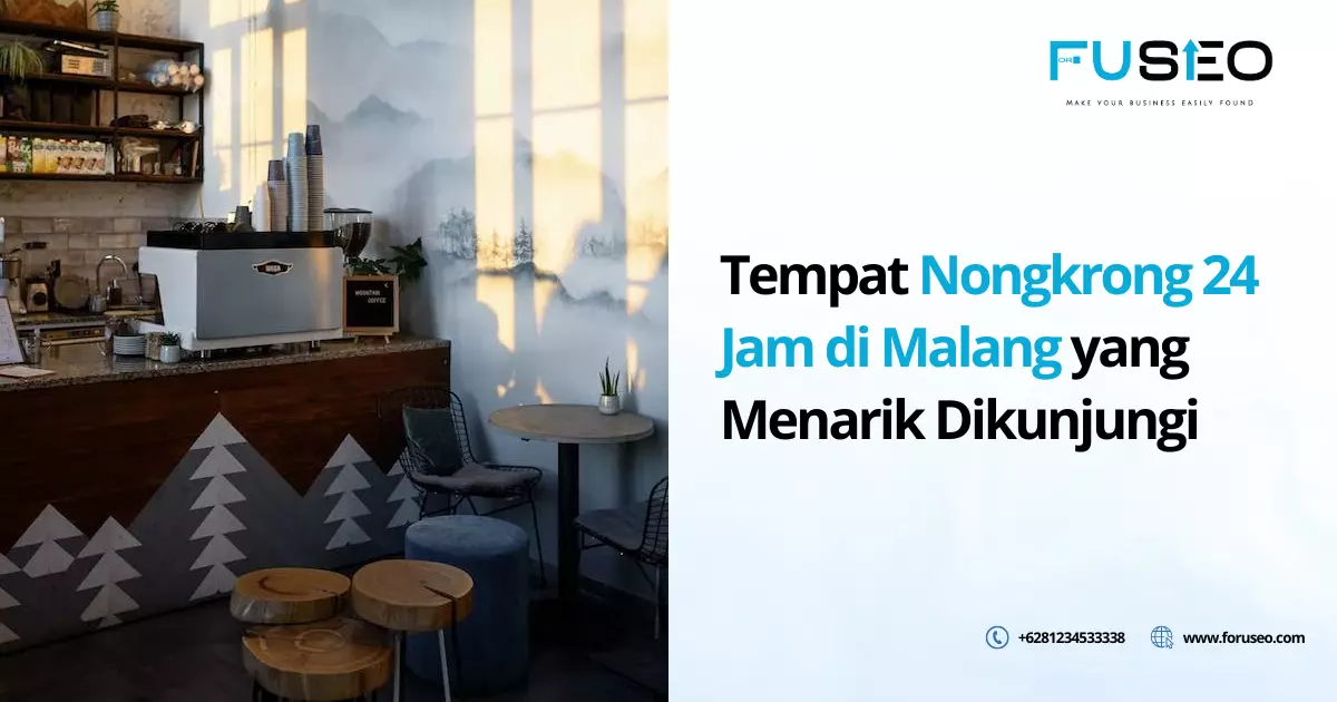 Tempat Nongkrong 24 Jam di Malang yang Menarik Dikunjungi