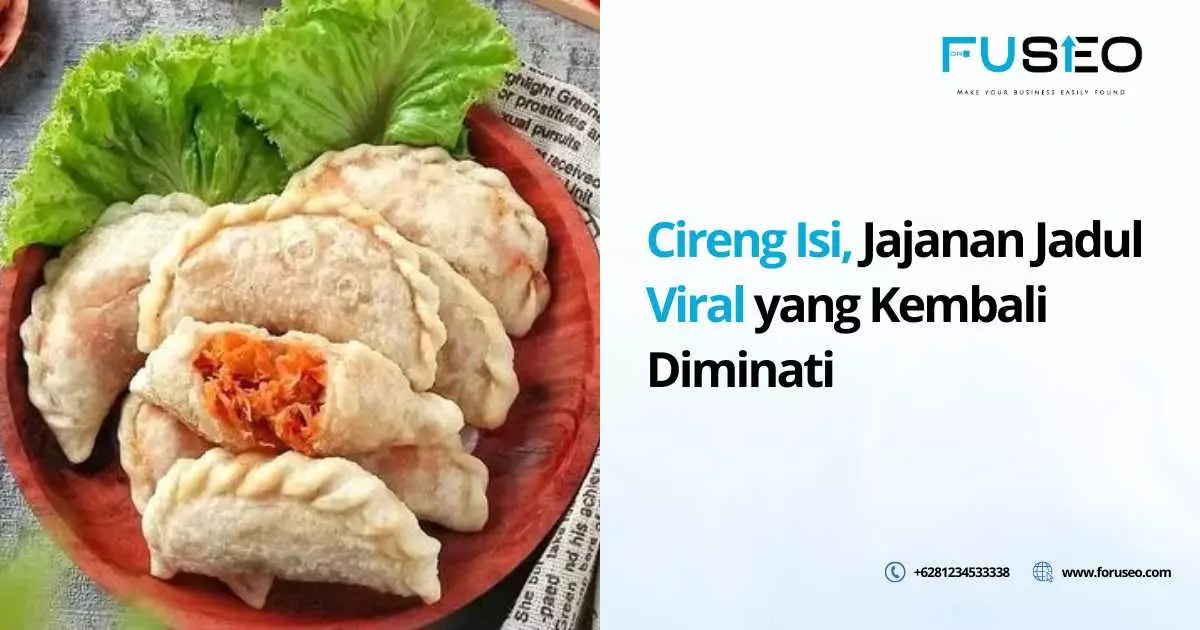 Cireng Isi, Jajanan Jadul Viral yang Kembali Diminati