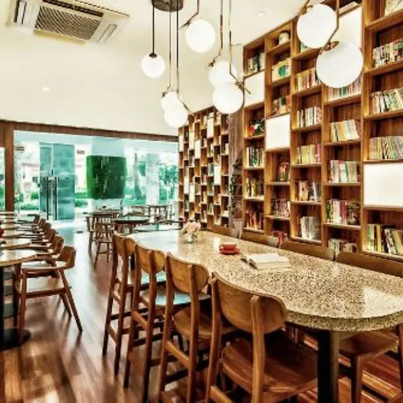 Suasana The Library Coffee & Pastries