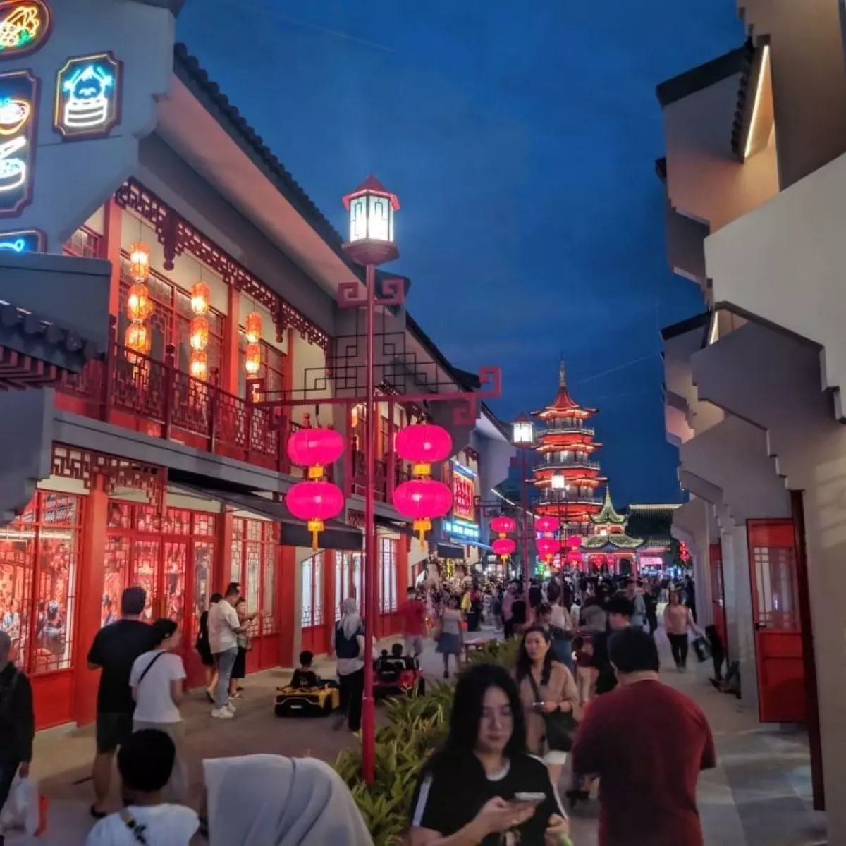 Lokasi dan Akses Park Shanghai