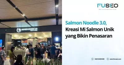 Salmon Noodle 3.0, Kreasi Mi Salmon Unik yang Bikin Penasaran