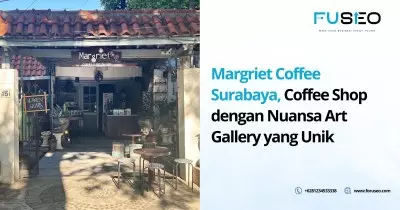 Margriet Coffee Surabaya, Coffee Shop dengan Nuansa Art Gallery yang Unik