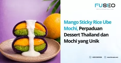 Mango Sticky Rice Ube Mochi, Perpaduan Dessert Thailand dan Mochi yang Unik