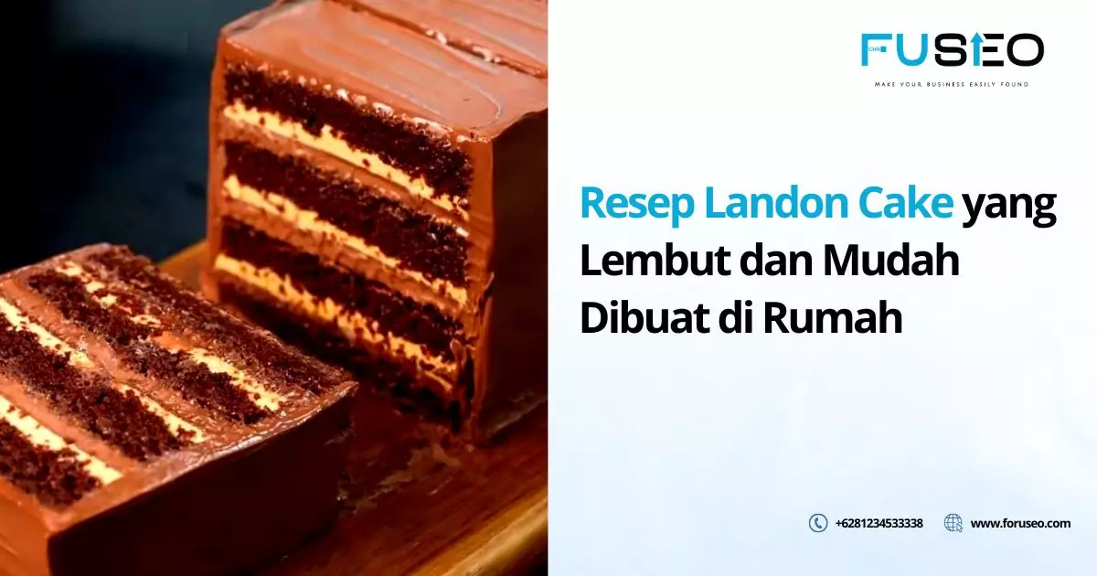 Resep Landon Cake yang Lembut dan Mudah Dibuat di Rumah