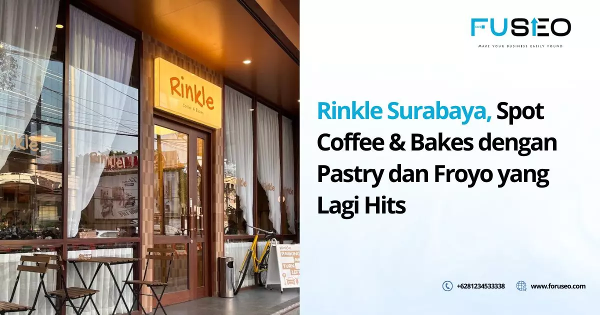 Rinkle Surabaya, Spot Coffee & Bakes dengan Pastry dan Froyo yang Lagi Hits Rinkle Surabaya, Spot Coffee & Bakes dengan Pastry dan Froyo yang Lagi Hits