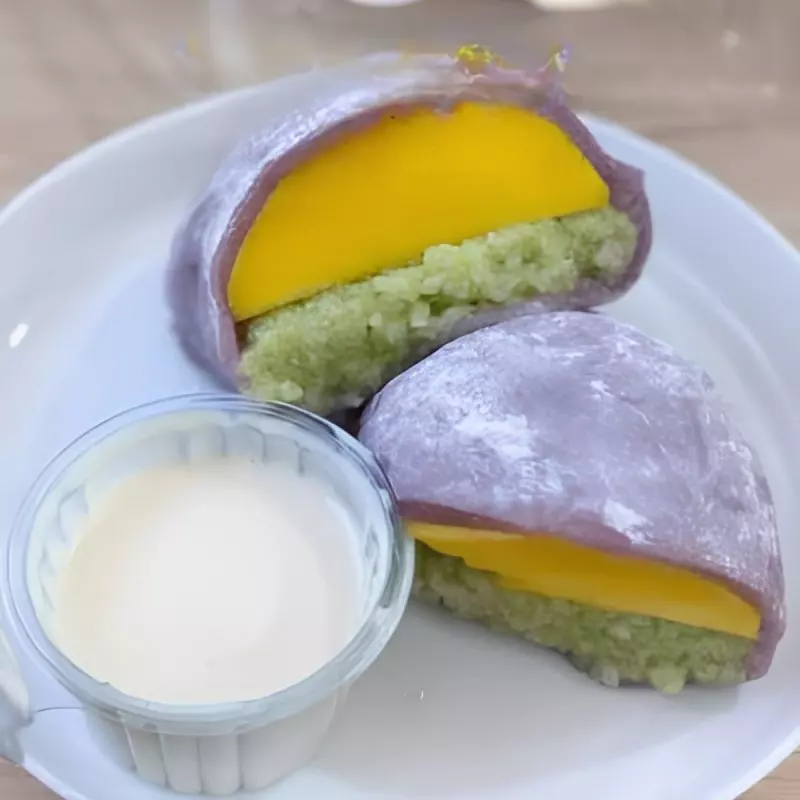 Tips Menikmati Mango Sticky Rice Ube Mochi agar Lebih Nikmat